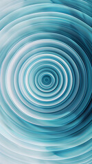 Obraz premium Mesmerizing Radial Gradient: A Soothing Spectrum of Blue Radiating from a Luminous Core