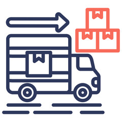 Cargo Truck Icon