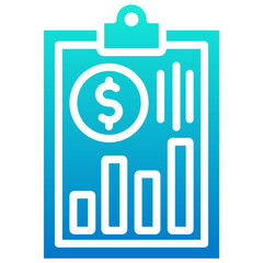 Financial Report Icon