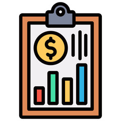 Financial Report Icon