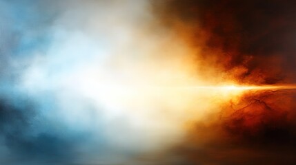 Naklejka premium Abstract Colorful Background with Blue, Orange, and Yellow Hues