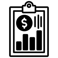 Financial Report Icon
