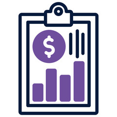 Financial Report Icon