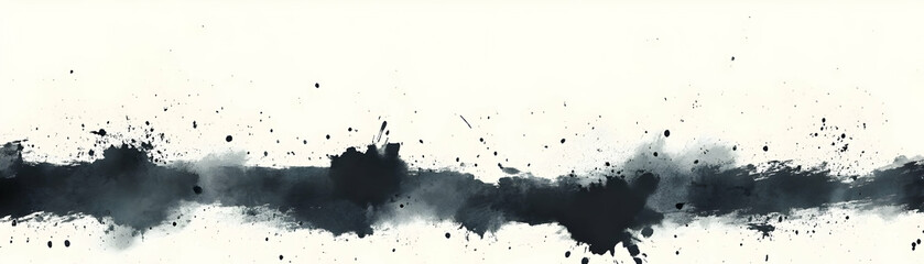 Abstract Ink Wash Background