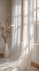 Sheer Curtains, Sunlight, Room