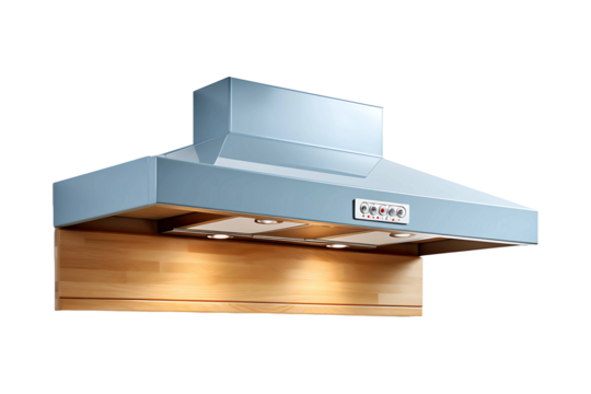 Kitchen hood isolated on transparent background

