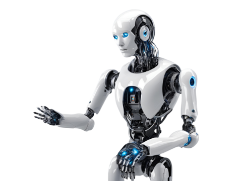 AI robot with hands