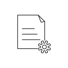 Settings & Customization Editable Line Icon Set | Configuration, Tools, Preferences, System Settings, UI Elements & Control Panel Icons