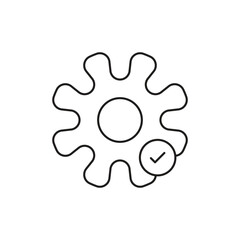 Settings & Customization Editable Line Icon Set | Configuration, Tools, Preferences, System Settings, UI Elements & Control Panel Icons