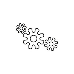 Settings & Customization Editable Line Icon Set | Configuration, Tools, Preferences, System Settings, UI Elements & Control Panel Icons