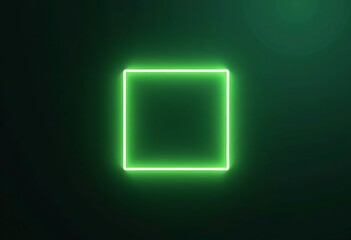 Glowing Green Squares: A Minimalist Dark Theme Wallpaper Featuring Two Elegant Green Square-Shaped Outlines, Perfect for Adding a Subtle and Modern Touch to Any Screen.

