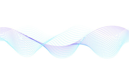 Abstract blend wave lines and technology background.Curve flow motion illustration, Smoke design,