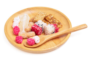 Chinese sweetmeat made of many ingredients, Snack for pay respect to Chinese god