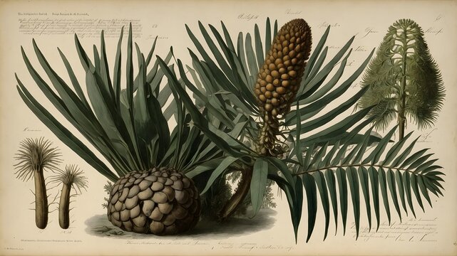Encephalartos Woodii: A Timeless Botanical Exploration with Annotations
