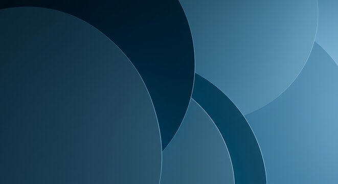 Blue circle abstract background
