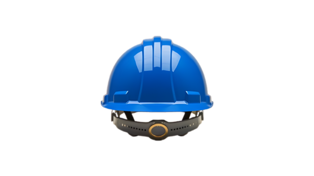 construction helmet isolated on white