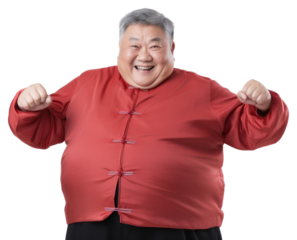 PNG Retirement happiness gesturing cheerful.