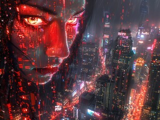 Cyberpunk Cityscape