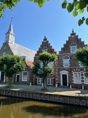 The city Sloten in Friesland