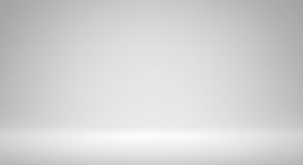 Clean White Gradient Background for Product Presentation and Creative Mockups