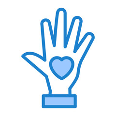 Obraz premium Volunteer Work Icon