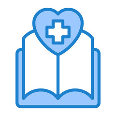 Obraz premium Health Education Icon