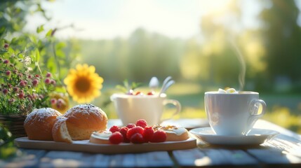 Sunny Garden Breakfast