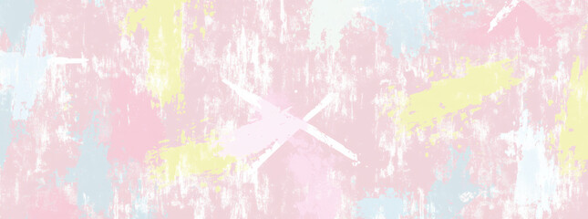 Obraz premium Soft pastel background with abstract shapes and textures