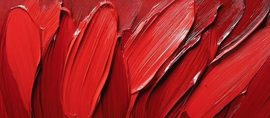 Obraz premium Abstract Red Paint Texture