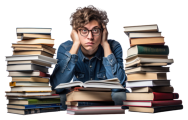 PNG Teenage student book publication.