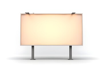 Obraz premium Empty Blank Outdoor Billboard Mockup for Design Ideas
