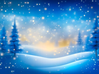 Obraz premium abstract christmas tree