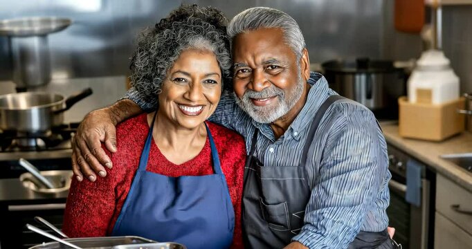 Volunteering Together at a Community Center