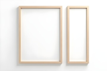 Light Wood Picture Frames, Minimalist Wall Decor, Display Options