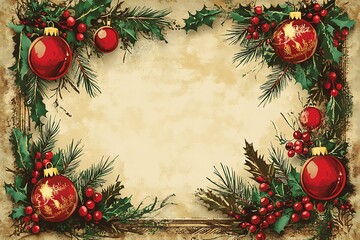 Christmas Border Frame