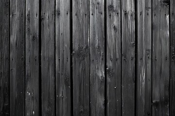 Fototapeta premium Dark Wood Fence Texture