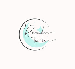 Ramadan vector text effect design