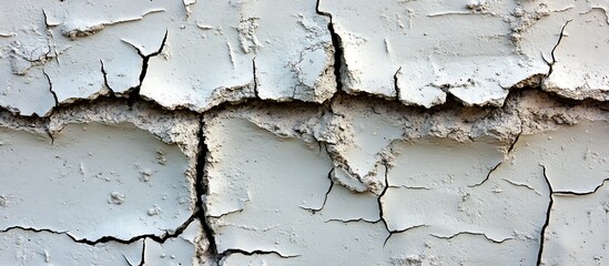 Obraz premium Dry cracked earth texture (2)