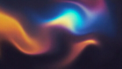 Vintage grainy flow liquid color design