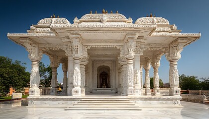 White Temple, India Outdoors