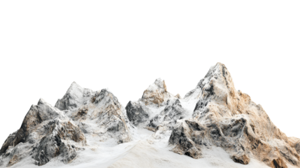 snow covered mountains