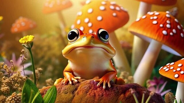 fly agaric mushrooms