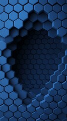 Abstract Geometric Hexagon Pattern Background Design