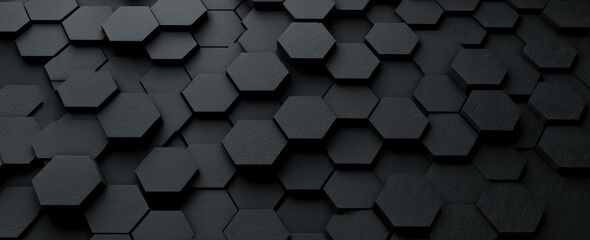 Abstract Hexagonal Geometric Background