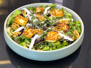Fried chicken and shrimp rice dishes offer a diverse meat and vegetable meal