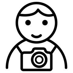 사진 작가 아이콘