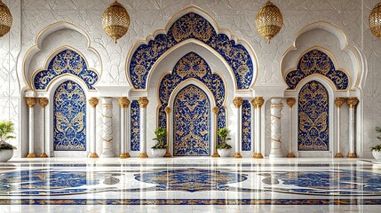 Obraz premium Islamic Architecture Interior Design