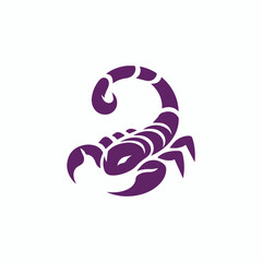 Minimalist Scorpion Logo