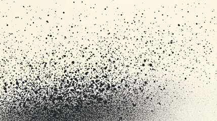 Obraz premium scanned paper, Halftone faded gradient texture. Grunge halftone grit background. White and black sand noise effect overlay 