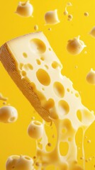 3d cheese object